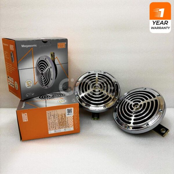 ROOTS Megasonic Superior Horn Set (12V) – universal car fit | Weather resistant | 1-Year Warranty